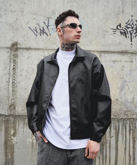 Куртка шкіряна чоловіча SMACH НОВА L-Xl
