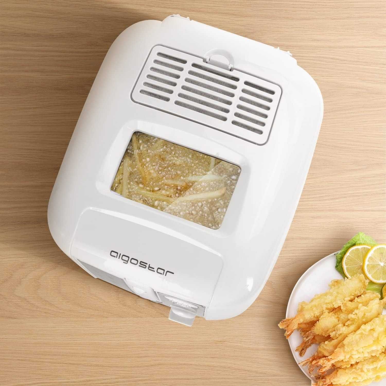 Frytkownica Tradycyjna Olejowa Mocna 1650W 2,5L Ekskluzywny Design