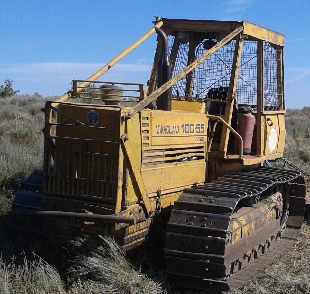 Trator de rastos New Holland 100-55