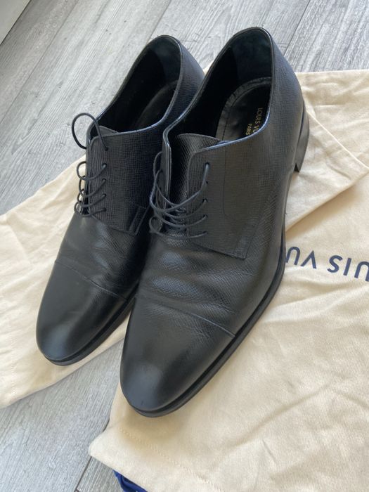 Louis Vuitton r. 45 buty meskie wizytowe polbuty pantofle