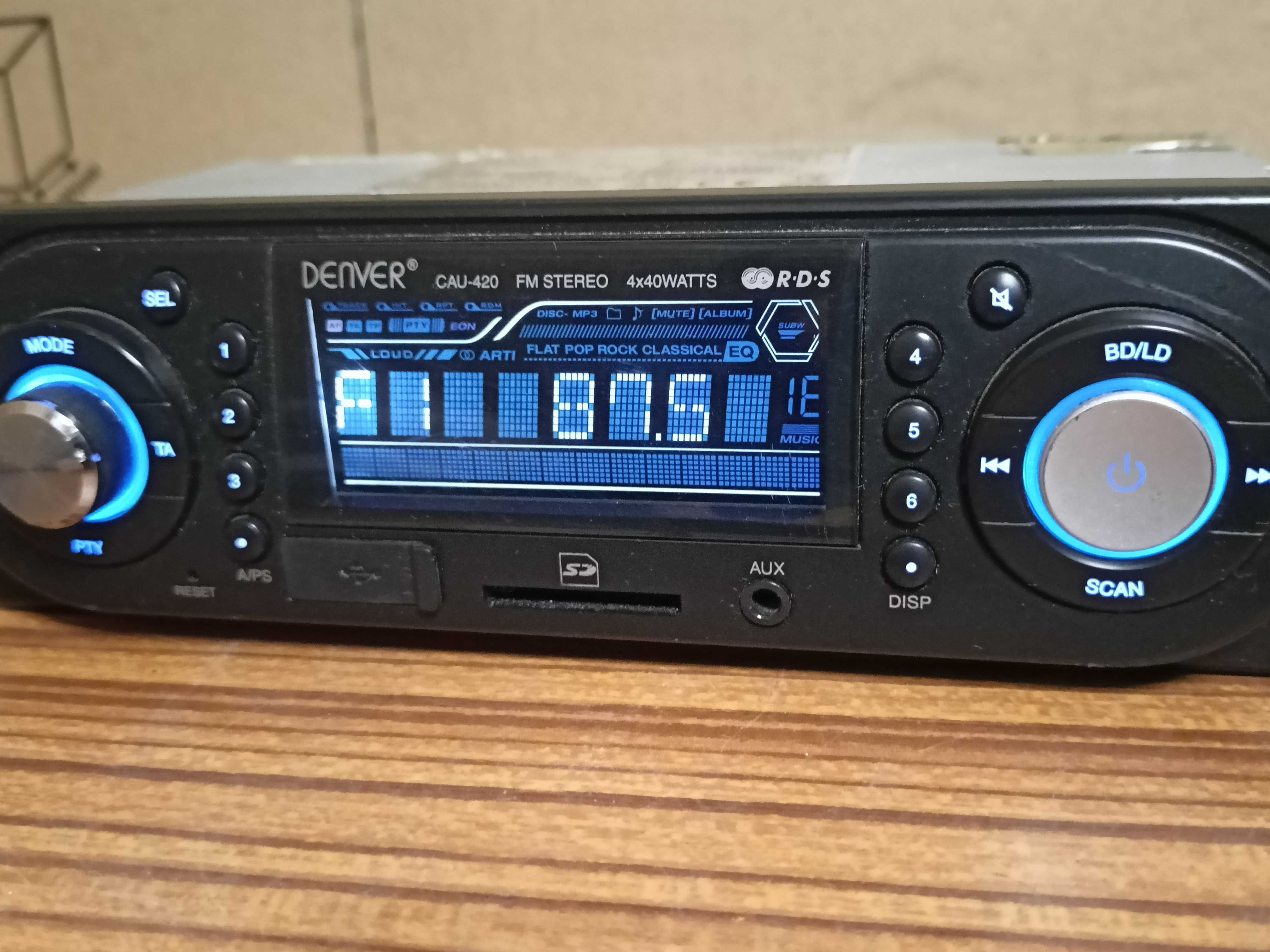 radio denver can-420 usb sd aux