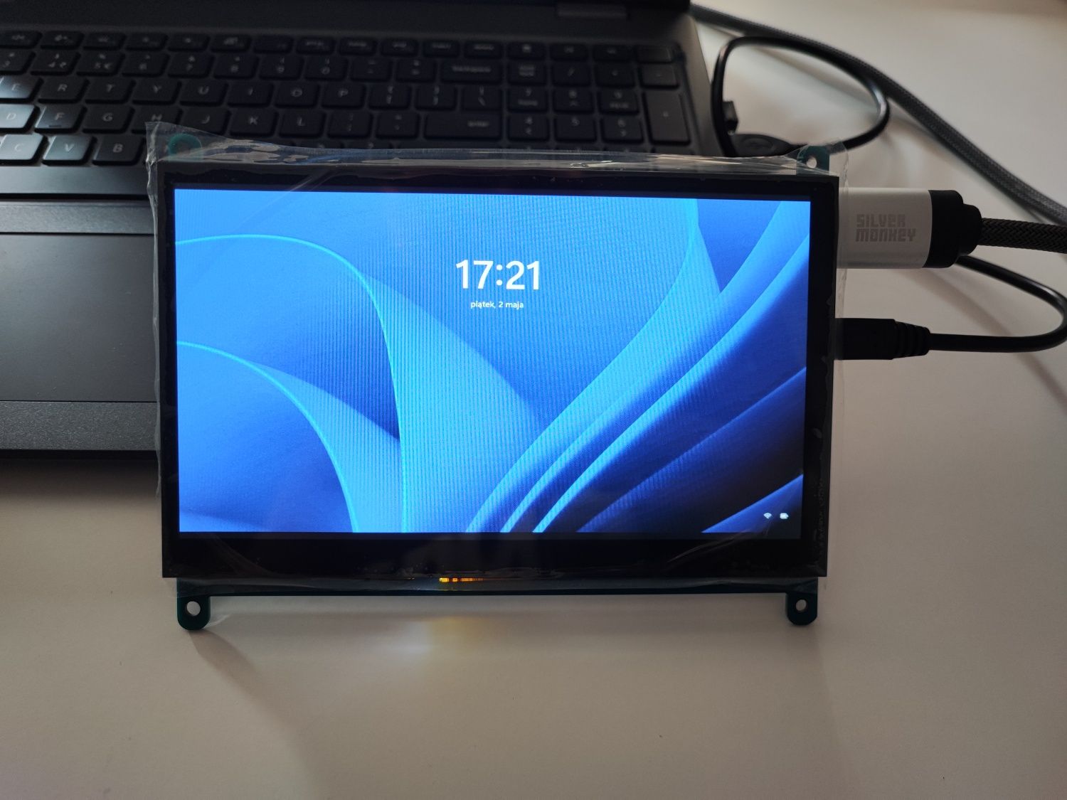Ekran 7" Rasberry Windows 1024x600 IPS Dotyk