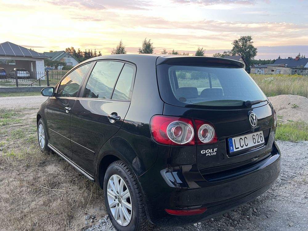 Volkswagen Golf VI Plus,1.6 MPI,8V, 2010, oryginalny przebieg