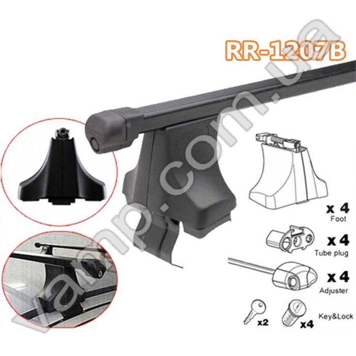 Багажник на крышу Нива Шевроле, Лада Калина, Daewoo Lanos, Nubira.