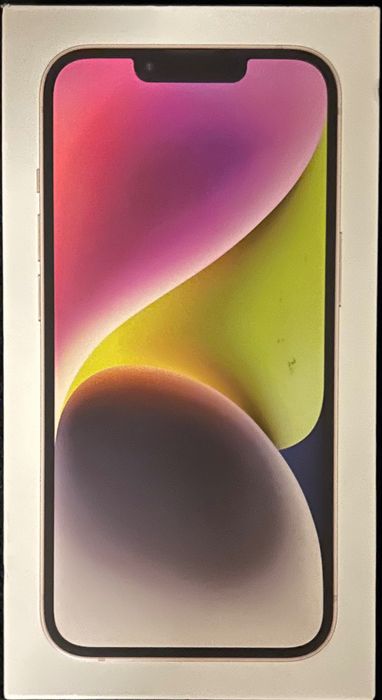 iPhone 14 Apple (6.1'' - 128 GB - branco)- novo, 3 anos de garantia