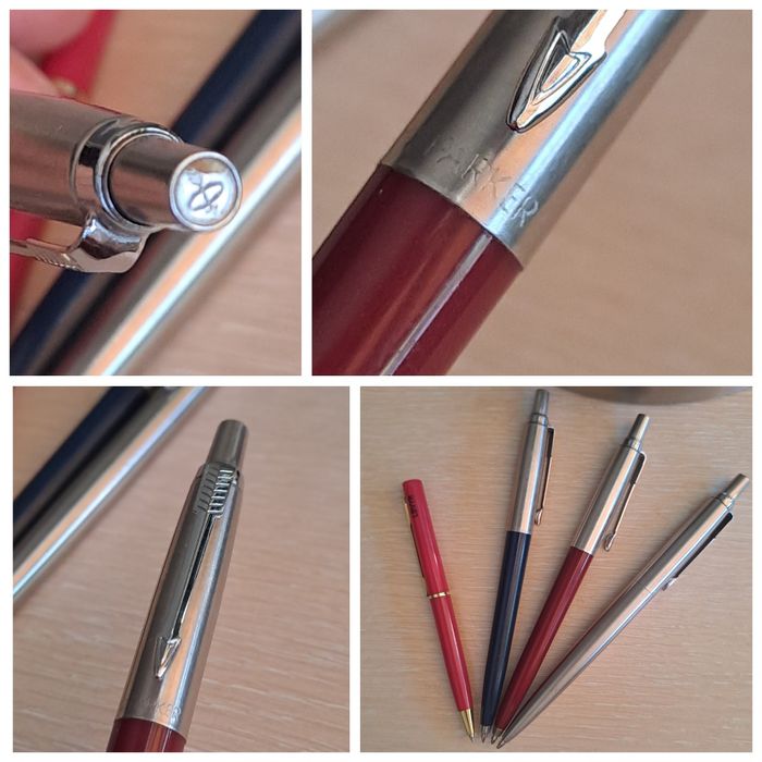 Parker паркер винтажная американская металическая ручка
