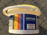Farba w proszku do kominkow Ortner RAL 9002 szara