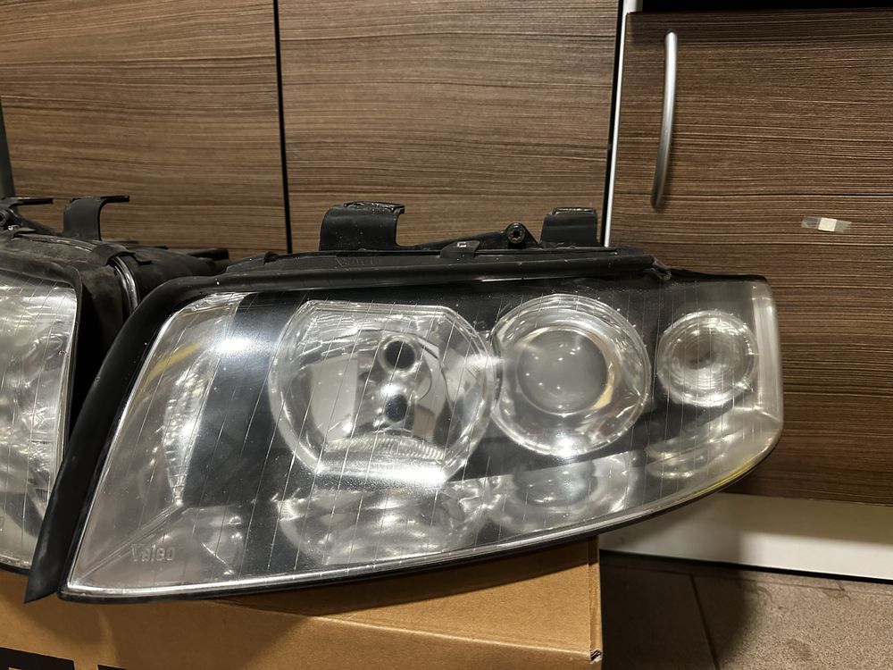 Reflektory lampy przód Audi a4b6 Valeo