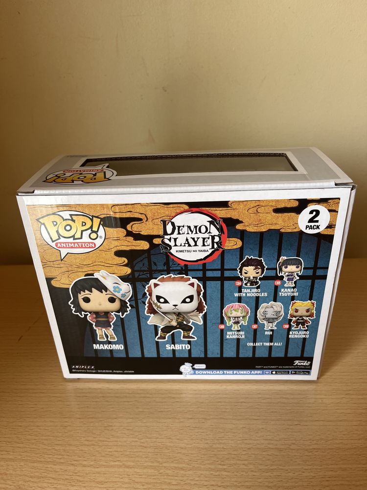 Pop Figure Makomo e Sabito Demon Slayer