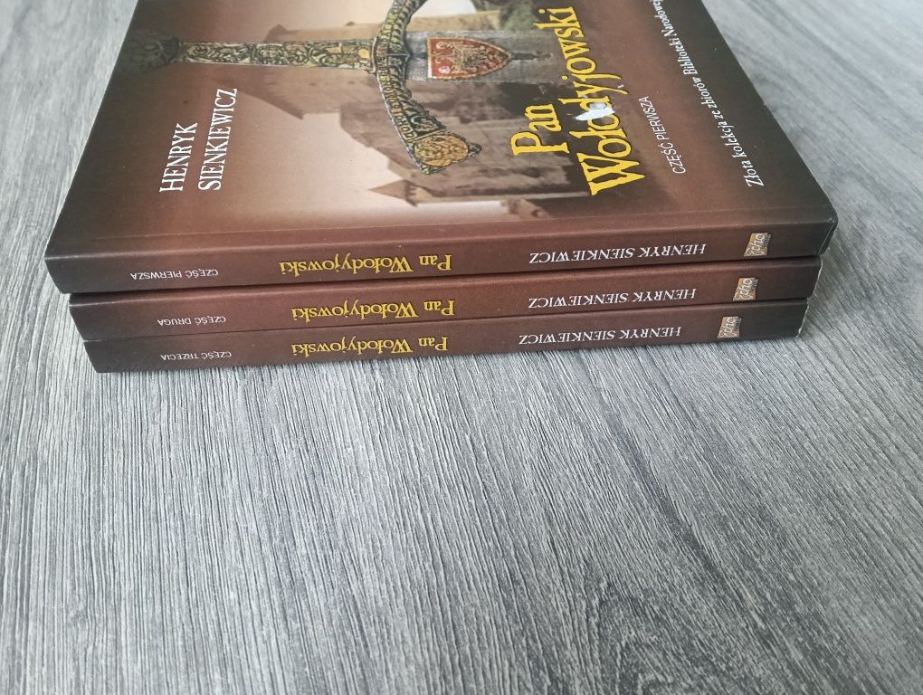 Henryk Sienkiewicz Pan Wołodyjowski 3 tomy