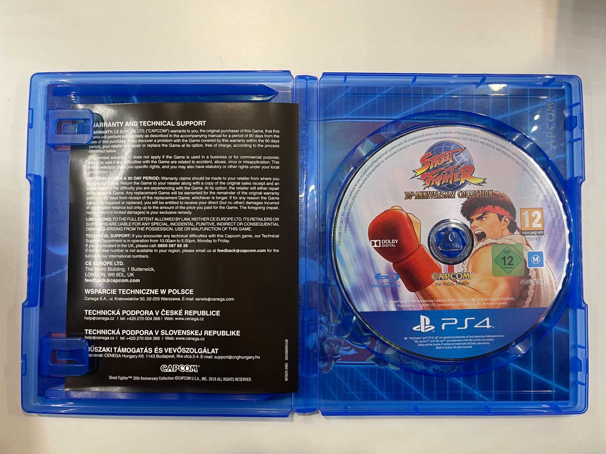 Street Fighter 30th Anniversary Collection PS4