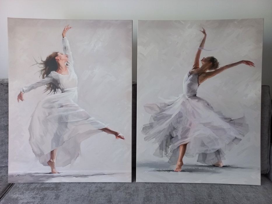 2 x Obrazy Dancer Baletnica