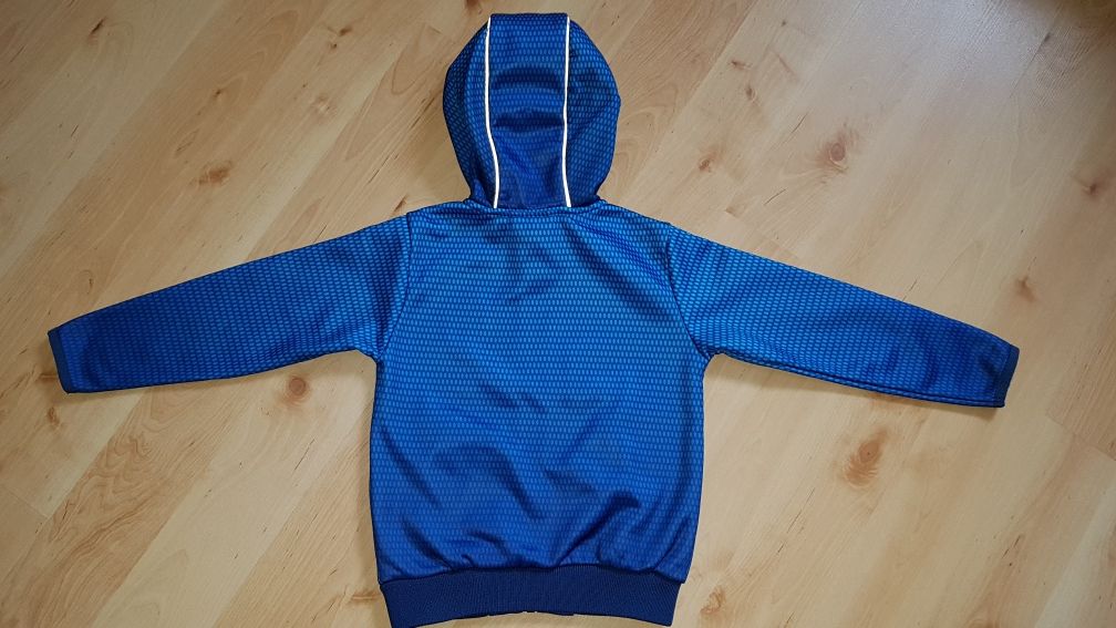 Bluza z kapturem lekka kurtka cool club Smyk 104 odblaski sports tech