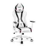 Fotel gamingowy Diablo X-Horn 2.0 Normal Size, biało-czarny