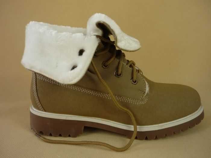 BUTY zimowe OCIEPLANE V&T camel rozmiar 45