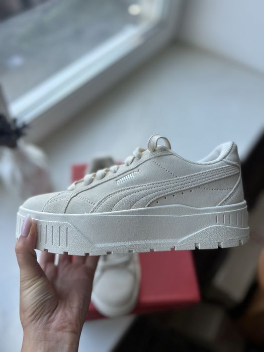 Кеди Puma бежеві замшеві оригінал