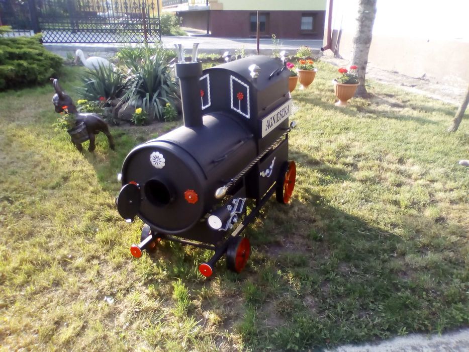 grill lokomotywa