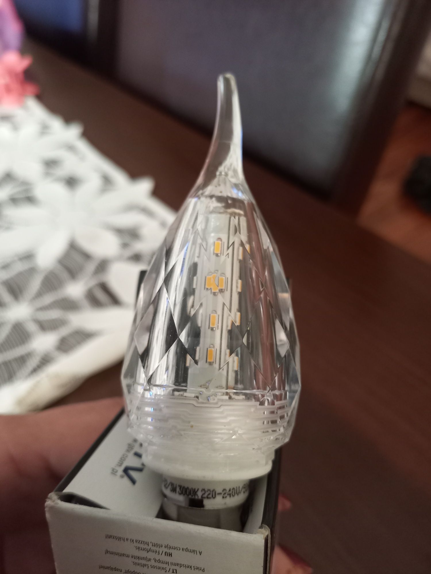 Zarowka led kryształ6 szt.