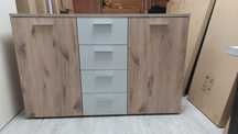 komoda Moledo  2 D 4 S Kolor viking Oak hell/Hellgrau