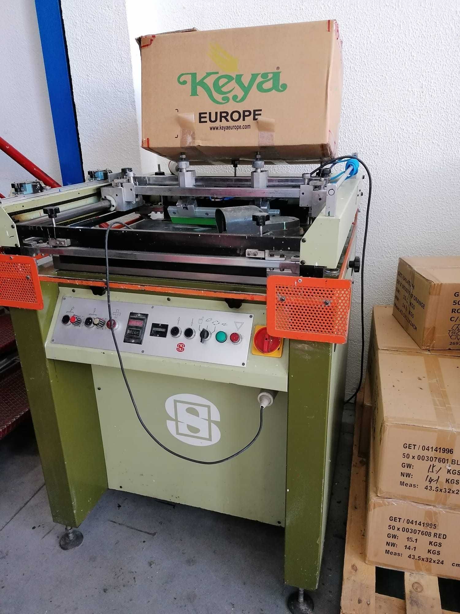 Máquina de Serigrafia Semiautomática - Excelente Estado