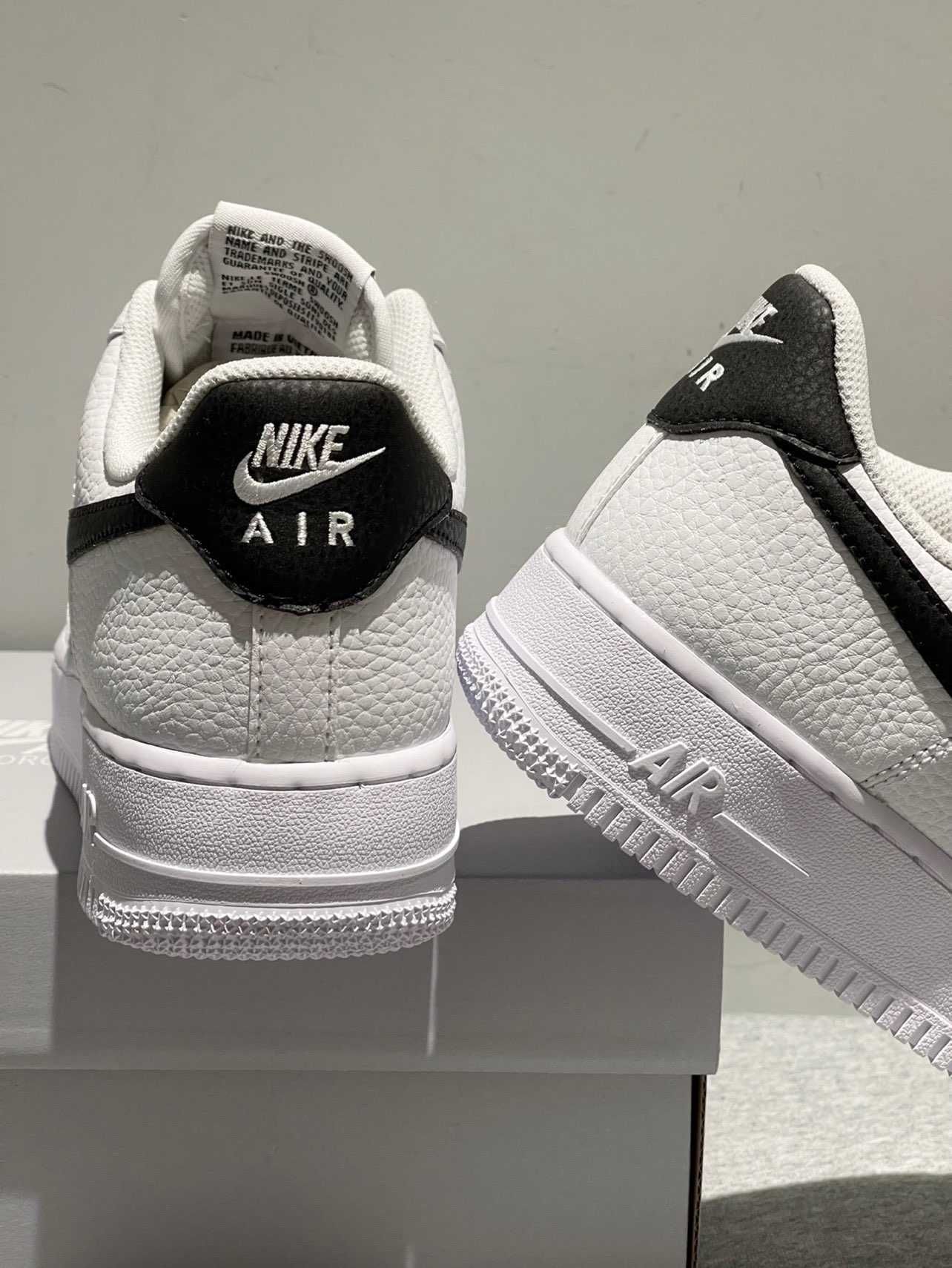 buty Espadryle NikeAirForce1 BlackWhite Espadryle R.45