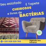 Limpeza e higienização de Estofos e Sofás, colchões e tapetes