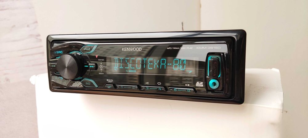 Kenwood KMM-361SD с Bluetooth RGB MOSFET 4x50 магнитола - оригинал!