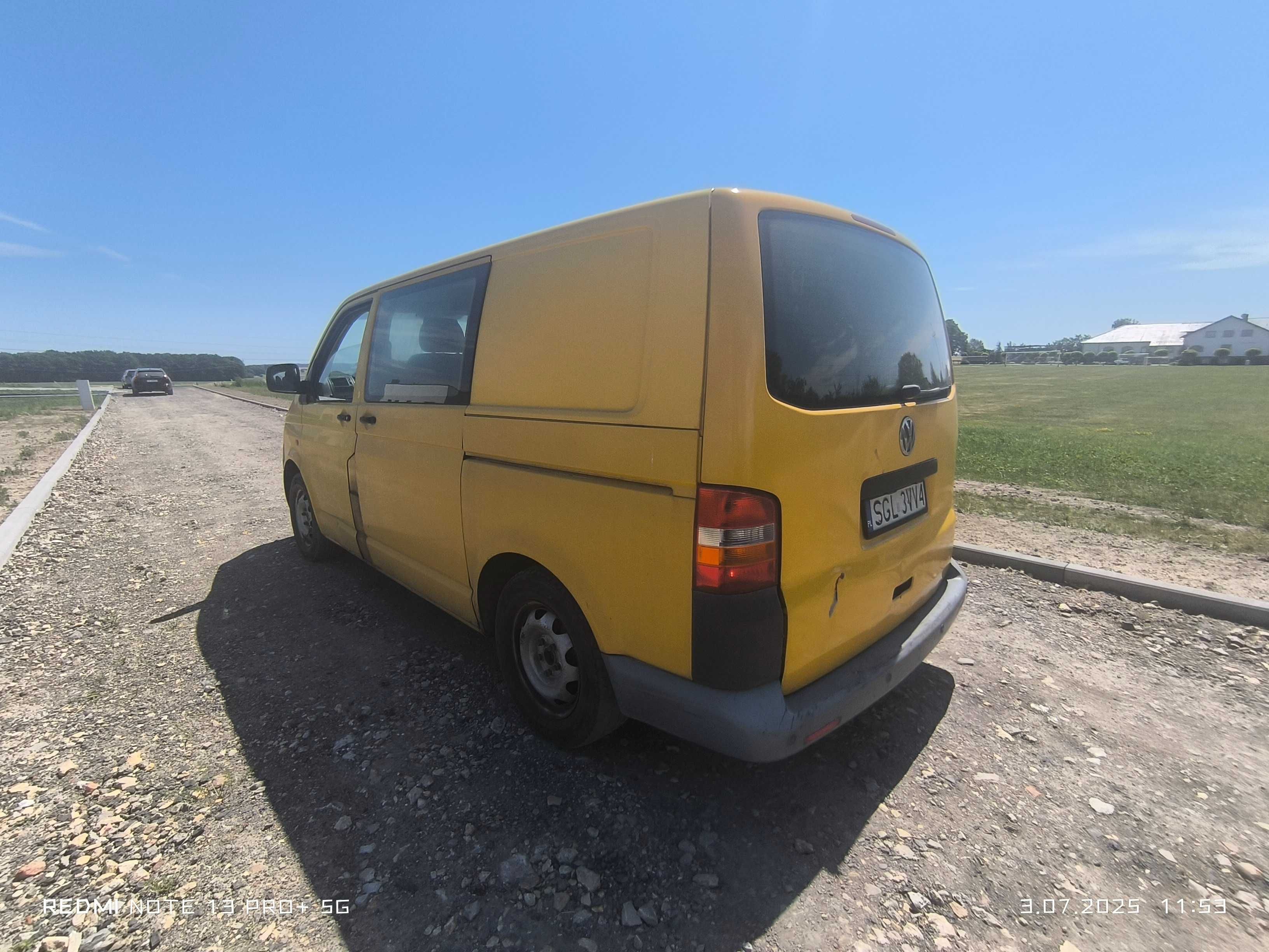 Volkswagen t5 1,tdi brygadówka 9 osób