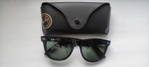 Damskie Oryginalne czarne nowe okulary przeciwsłoneczne Ray Ban