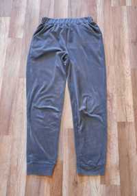 spodnie dresowe welurowe L-XL