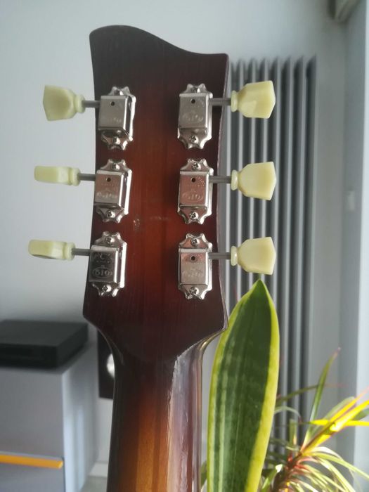 Gitara archtop hollow body Majesty Customs zmodernizowana Gotoh 510!!!