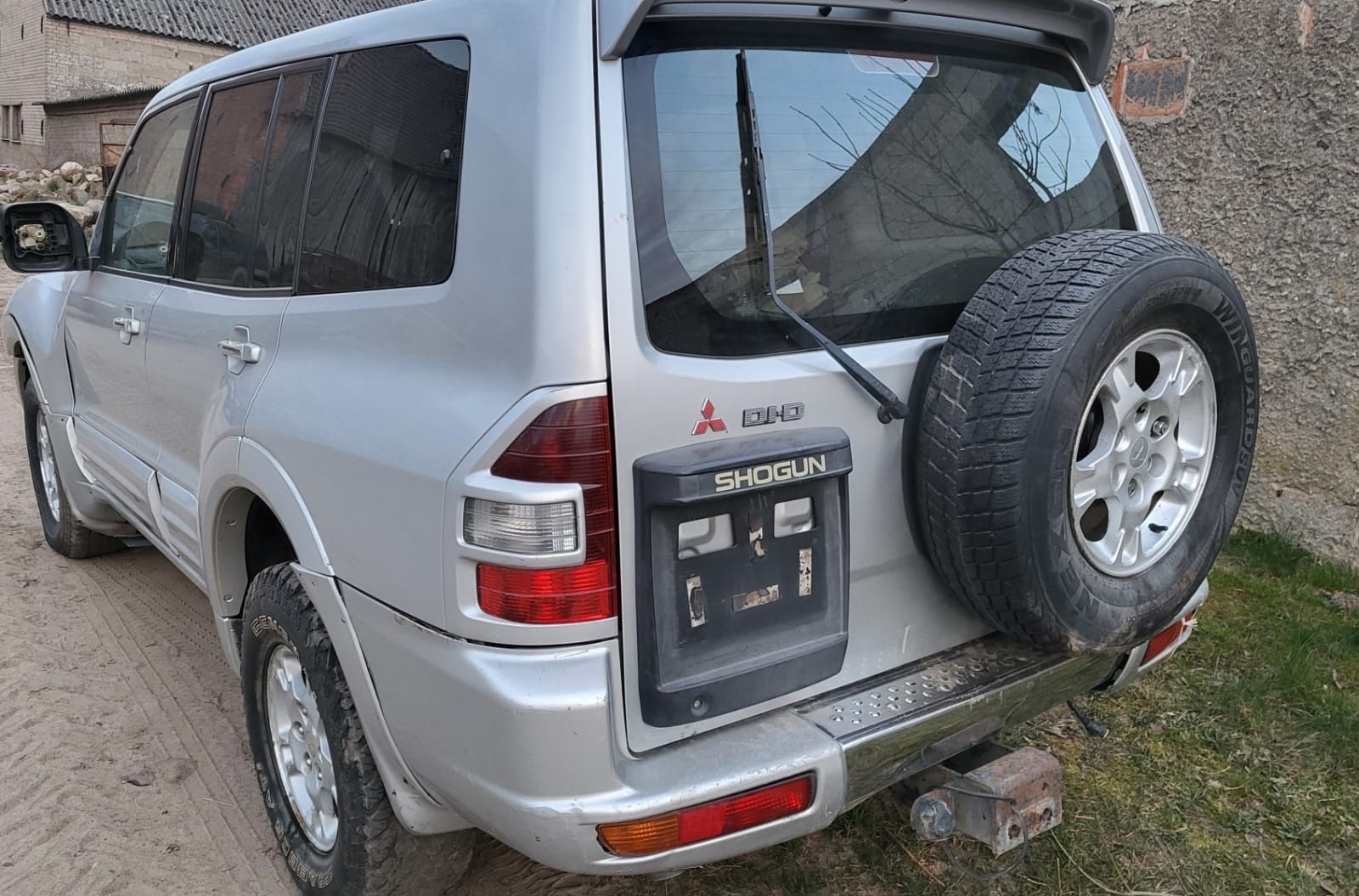 Mitsubishi Pajero III 3.2 DID manual drzwi skrzynia reduktor szyba