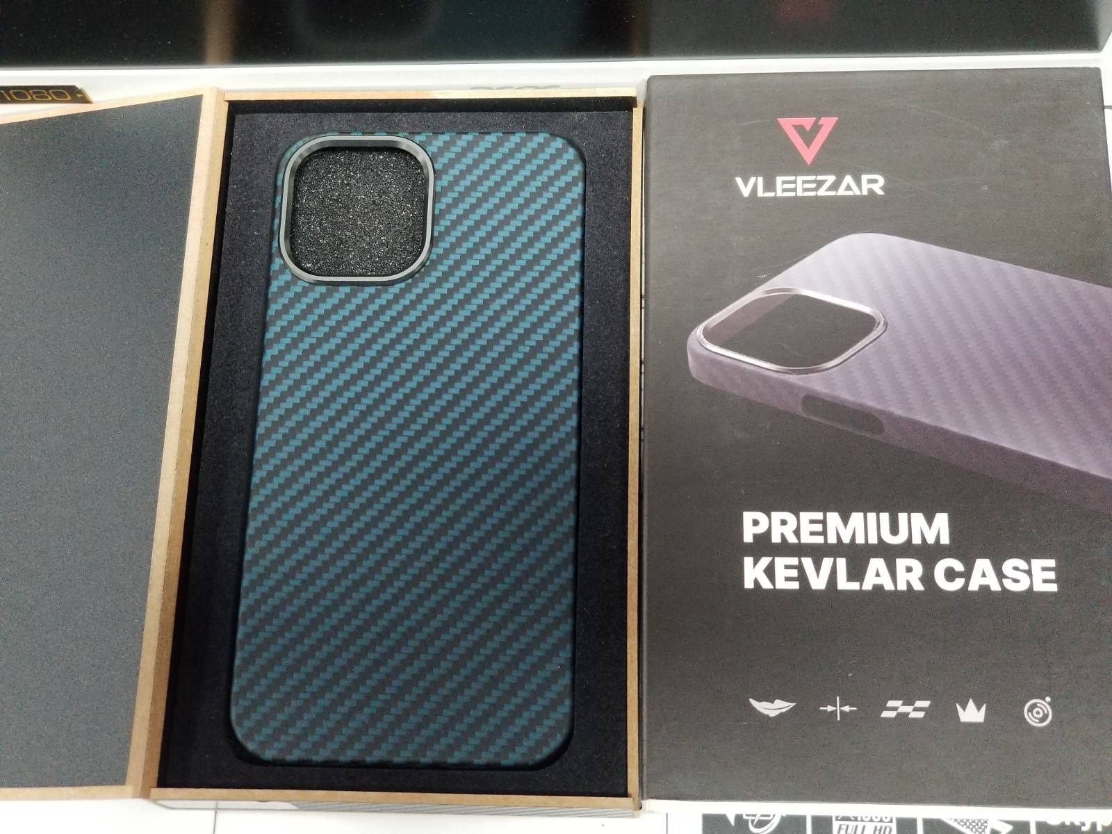 Чохол кевларовий Vleezar для iPhone 14pro-proMax