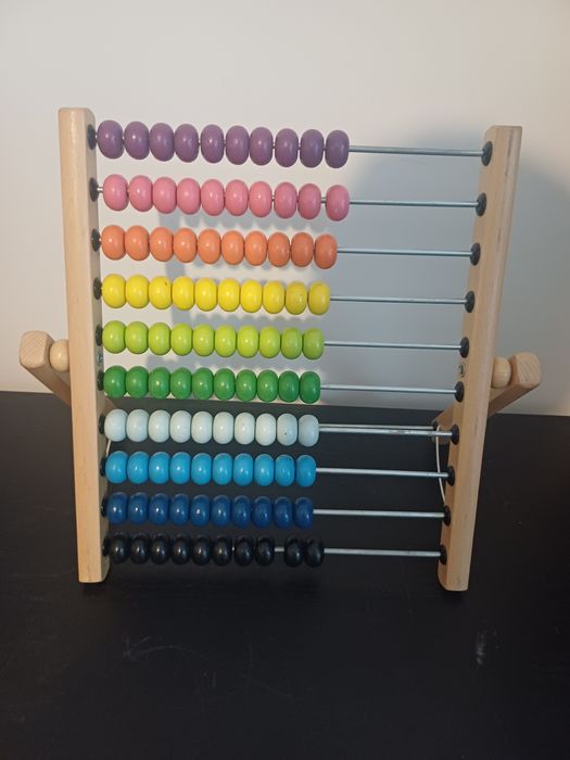 Drewniane liczydło Ikea