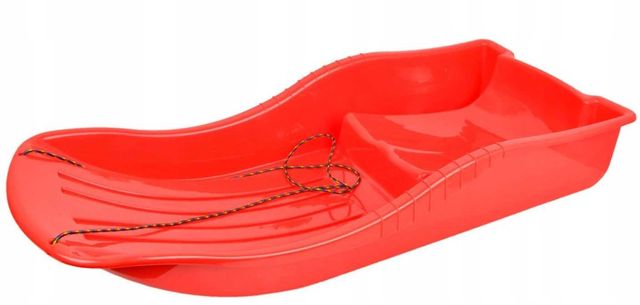 Sanki plastikowe  PROSPERPLAST SNOW czerwone