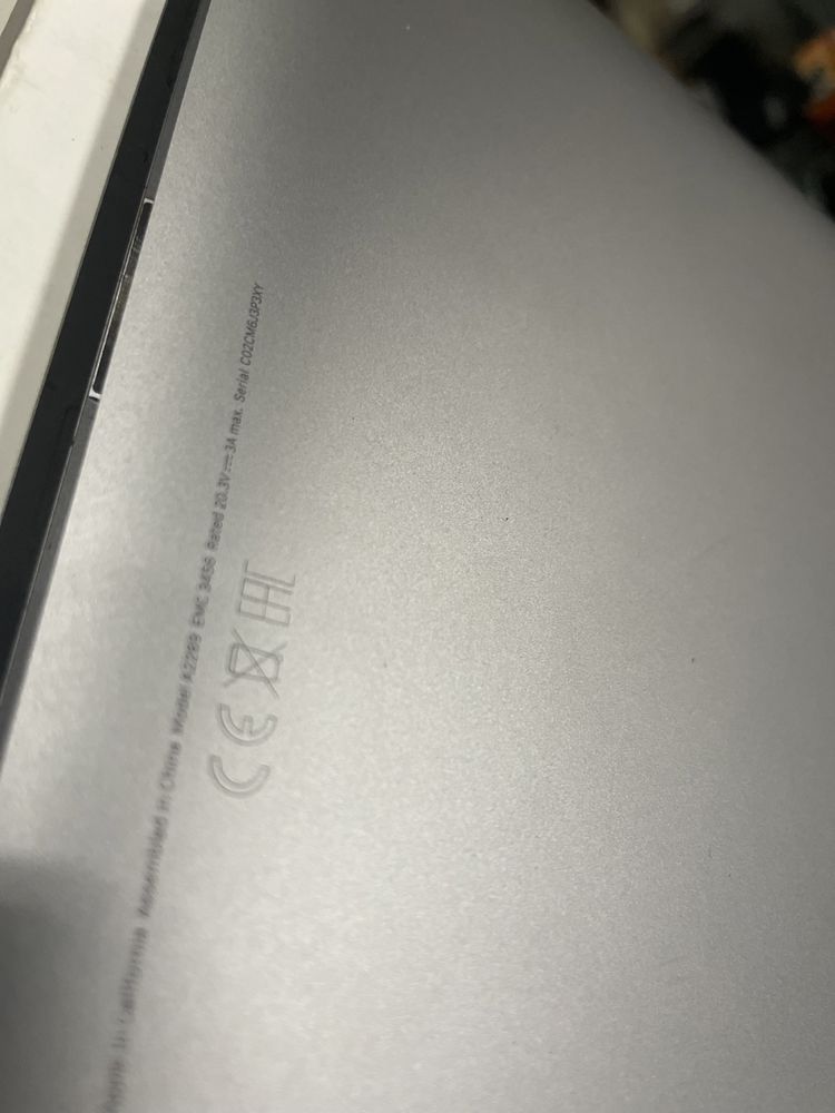 Topcase, bateria Macbook Pro 13 2020 A2289 SPACE GREY klasa a pl