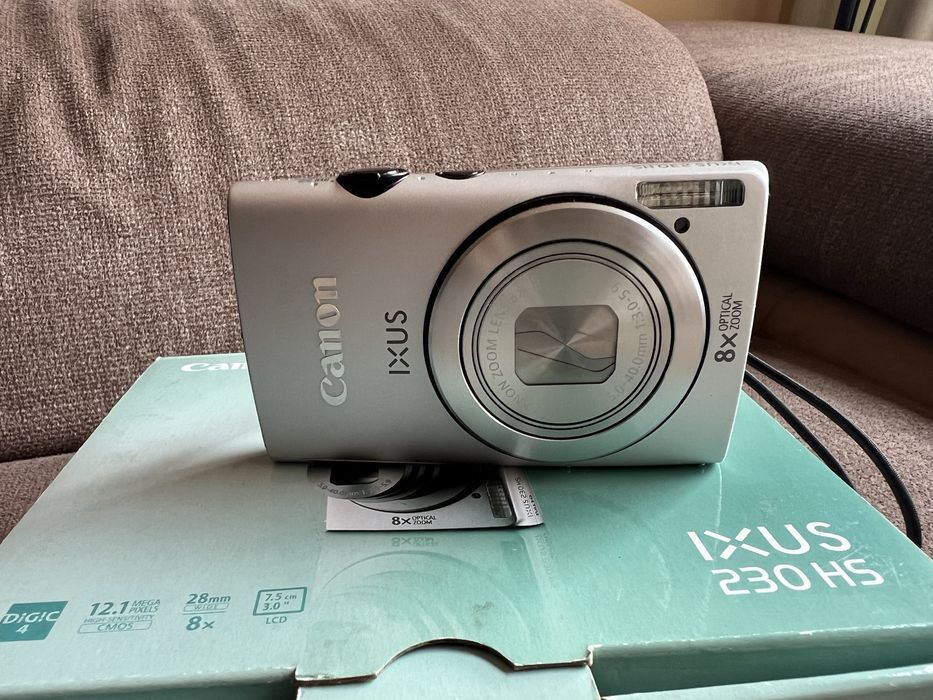 Canon IXUS 230 HS | Inclui Cartão 8GB, Bateria, Caixa (sem carregador)
