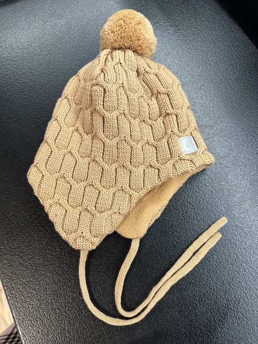 Czapka dziecięca Reima — rozm. 50, 100% merino, stan idealny