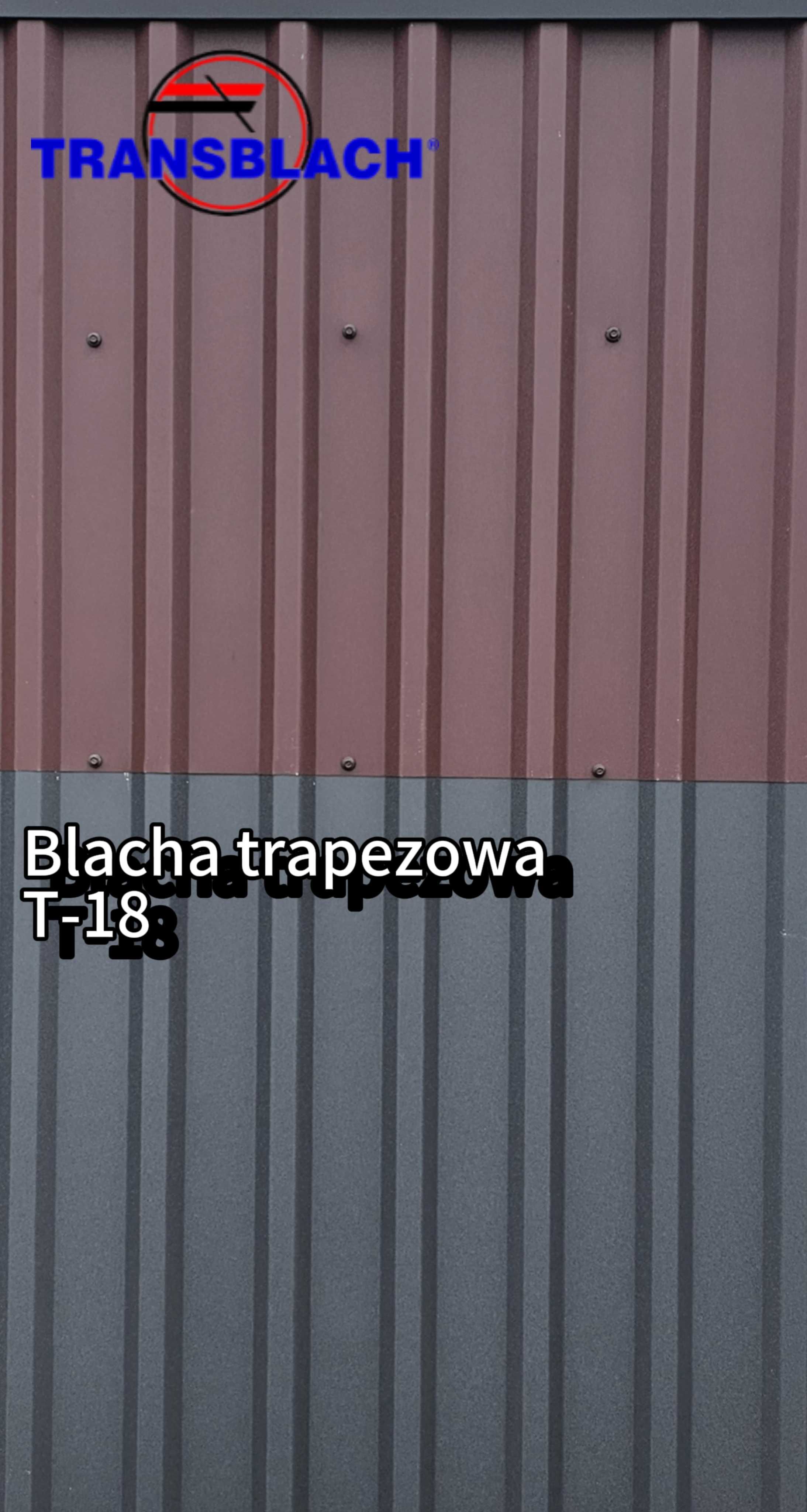 BLacha Trapez T18