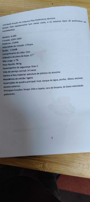 Vendo rotativa como nova