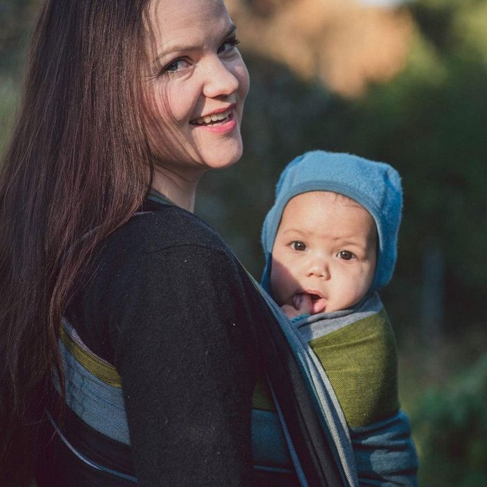 Chusta Nosidełko Hoppediz Tkana Do Noszenia Dziecka 370X70Cm Bawełna