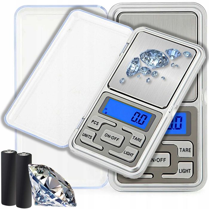WAGA JUBILERSKA elektroniczna 500g 0,01g wagi lcd
