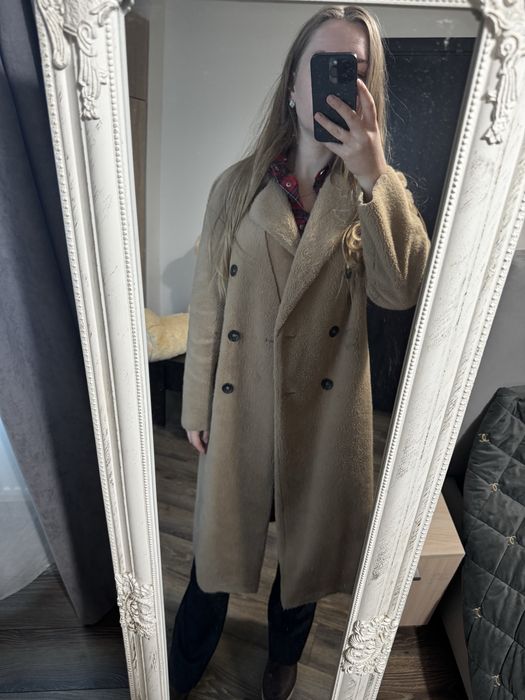 Тепле пальто zara