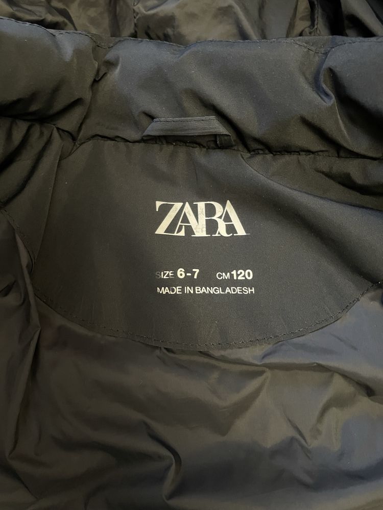 Куртка пуховик zara