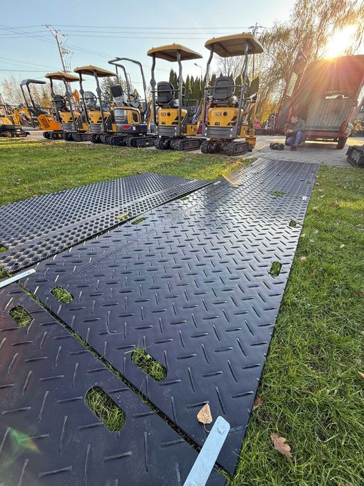 Płyty drogowe Maty Mata drogowa droga tymczasowa 122x244cm 40-60 ton