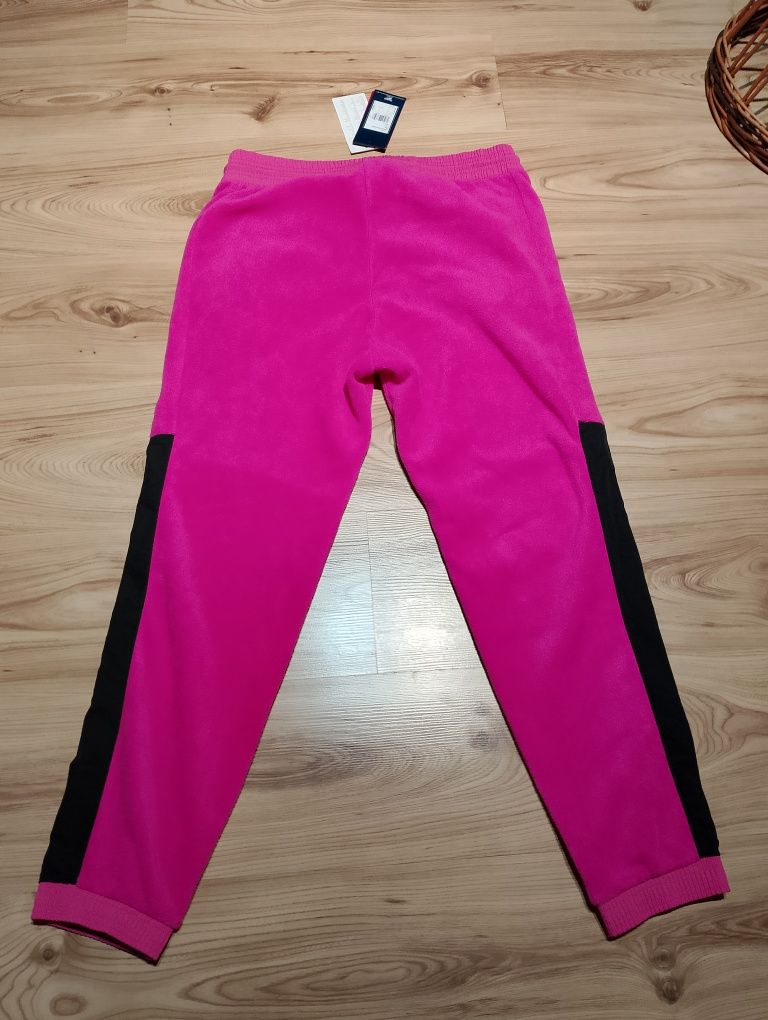 Nowe Różowe Damskie Spodnie Dresowe Z Polaru Reebok