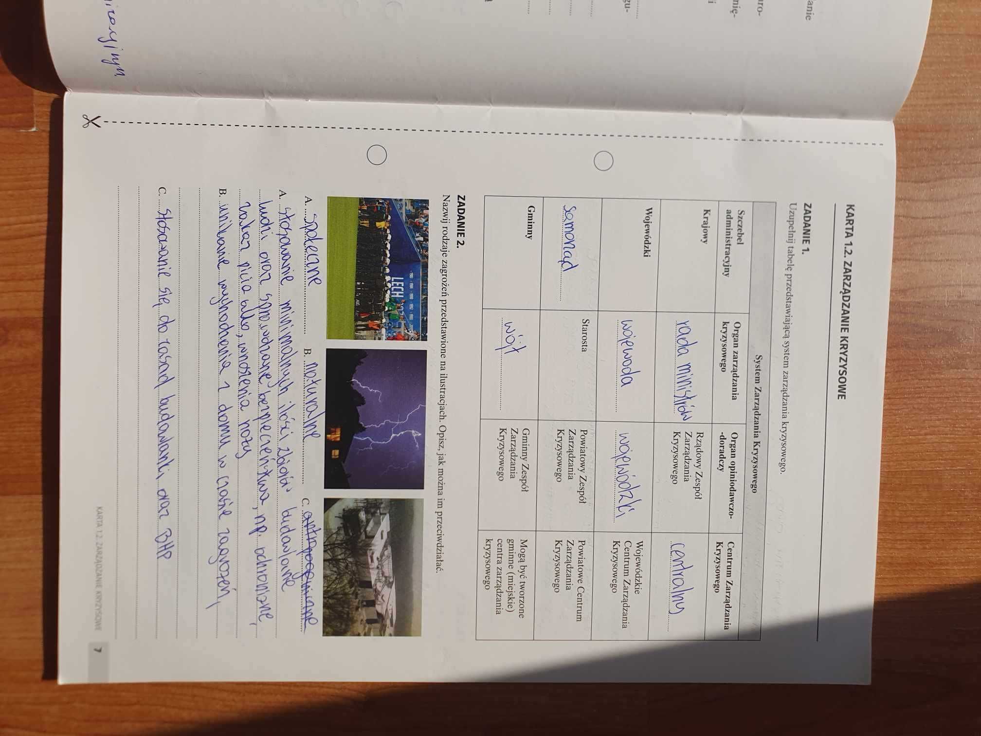 EDB Karty pracy Operon szkoły ponadpodstawowe Podstawa Klasa 1