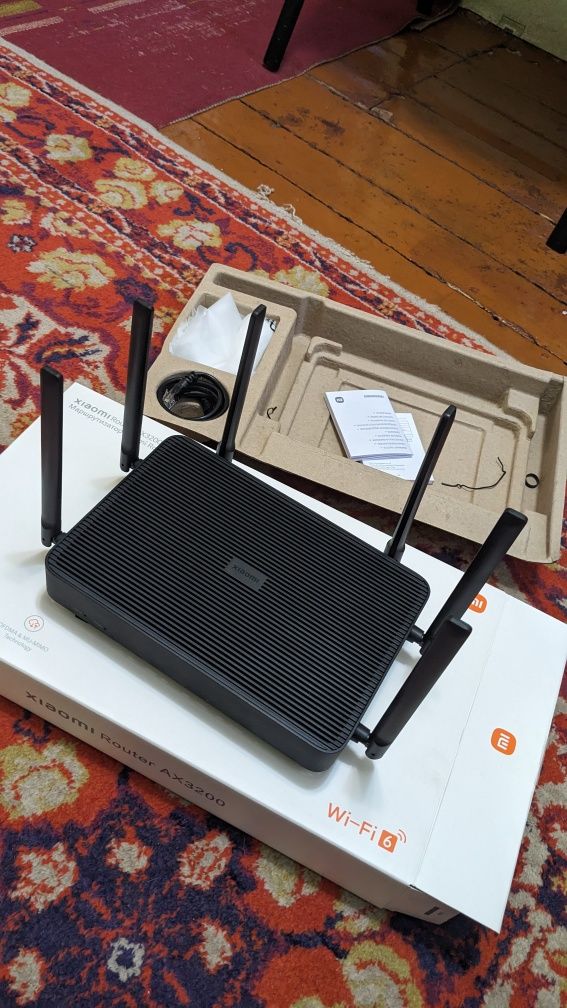 Рoyтep Xiaomi Wi-Fi Router
AX3200