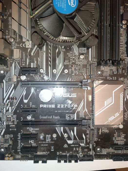 Asus prime z-270 p з процом і охолодженням