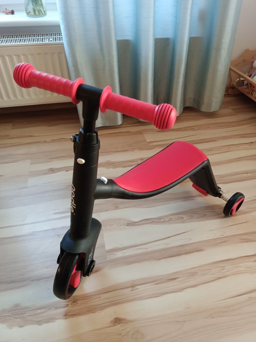 Nadle scooter - 3w1 rowerek hulajnoga biegowy